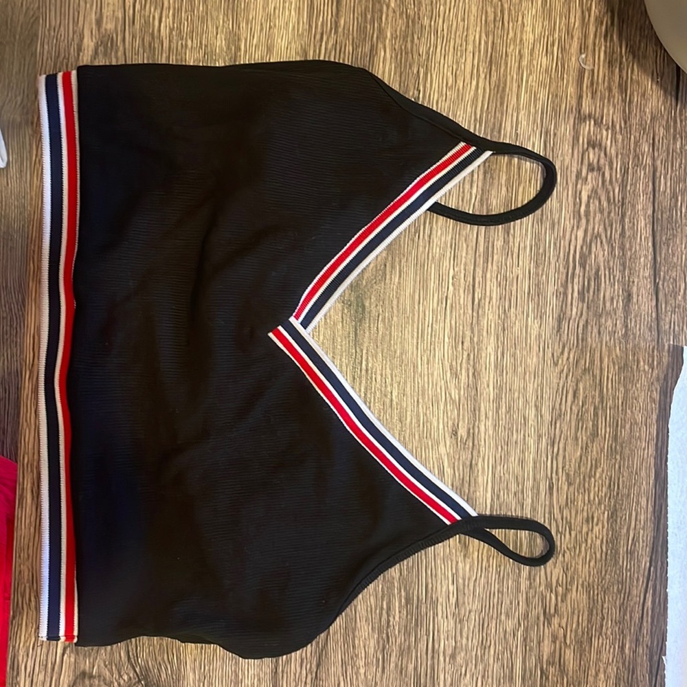 Black Crop Top